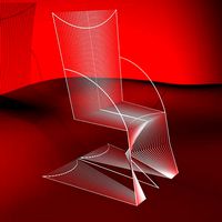 wire chair