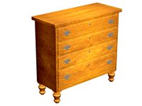 Closet short bright wood