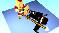 Minecraft Spartan and Ninja