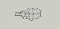 Russian grenade F - 1