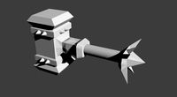 One hand mace