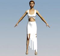 Clothes for 3D models