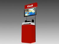 Kiosk 3D Model