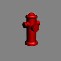 Low Poly Hydrant