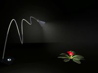 A funny table lamp