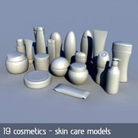 Cosmetics and skin care products - 19 models