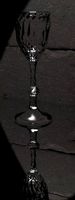 Crystal Wineglass twisted