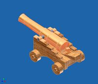 naval truck gun replica