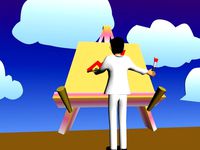 3D Business Symbol 01