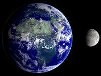Earth and Moon