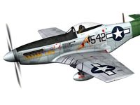 North American P51D Mustang Fighting Lady 3D Model
