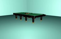 billiard table