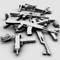 low Poly Weapon Pack