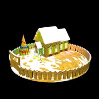 Gingerbread house