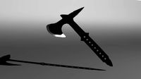 Blackjet Throwing Axe