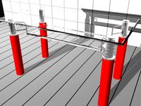 Table double Glass max rect