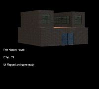 Upper class modern house
