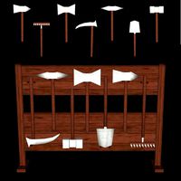 Farm Tools & Stand