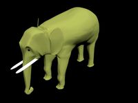 elephant 3d models