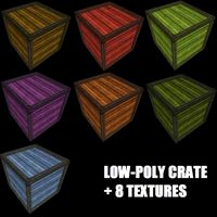 Crate With 8 Textures