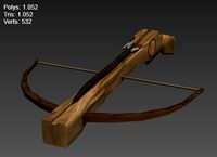 3D Medieval Crossbow