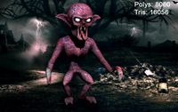 Zombie Ghoul 3D Model