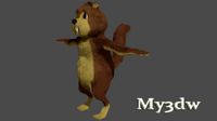 Cartoon Chipmunk