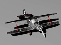 German plane focerd
