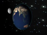 Earth and Moon