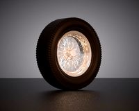 Wire Wheel & Bias Ply Tire