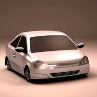 Sedan Car Toon