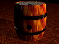 Wood Barel