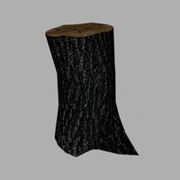Low Poly Stump