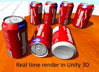 Refreshment can (LowPoly)