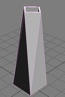 Square vase