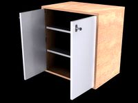 Two door cabinet
