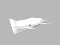 leaf washbasin