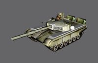 T-72 Low poly