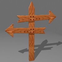 Old Road Sign