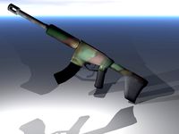 machine gun