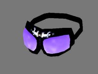 Low poly Red Baron Goggles