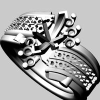 Ladies Fashion Band zz.3dm