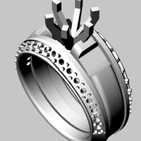Ladies Fashion Band aa.3dm