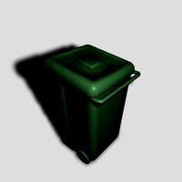 garbage bin