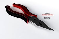 Curved Flat Nosed Pliers
