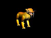 Sabre-toothed tiger