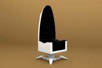 Futuristic armchair