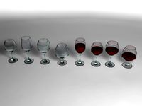 Wine glasses