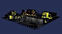 China town city blocks