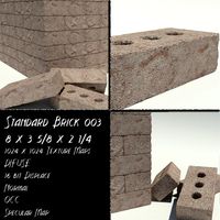 Brick, Standard Size 003